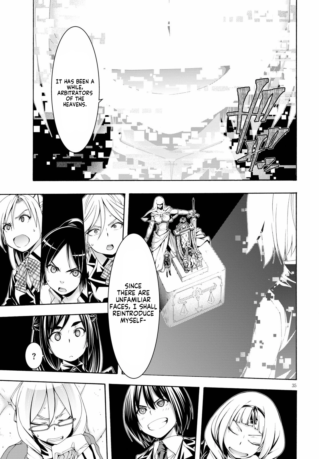 Read Trinity Seven chapter 115 image 32 on Lezhin
