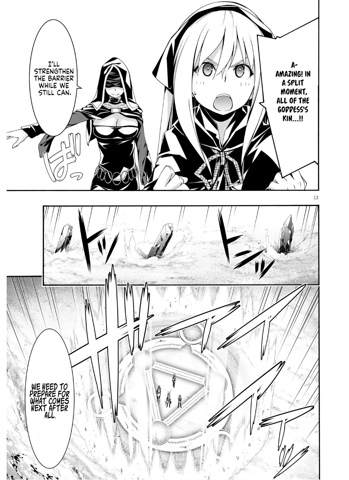 Read Trinity Seven chapter 116 image 13 on Lezhin