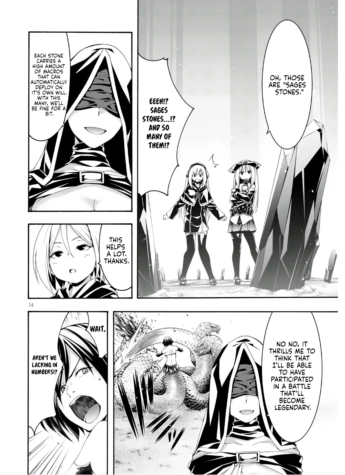 Read Trinity Seven chapter 116 image 14 on Lezhin