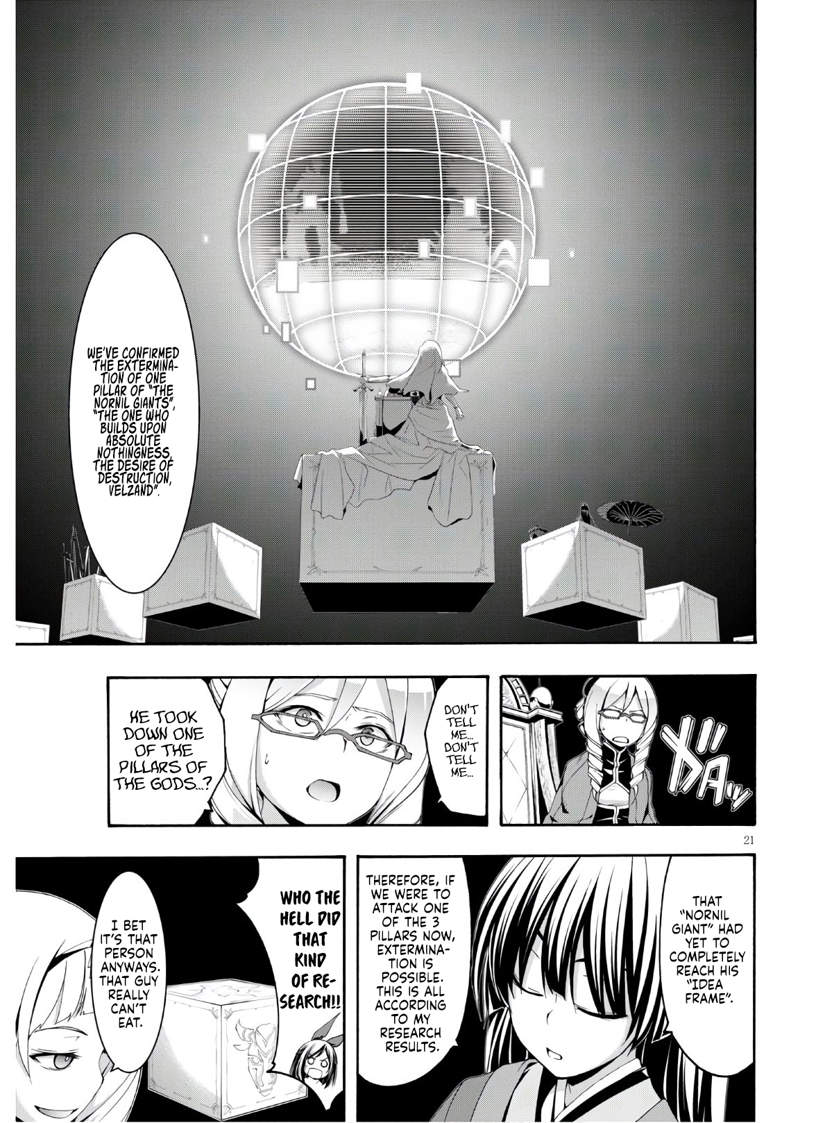 Read Trinity Seven chapter 116 image 21 on Lezhin