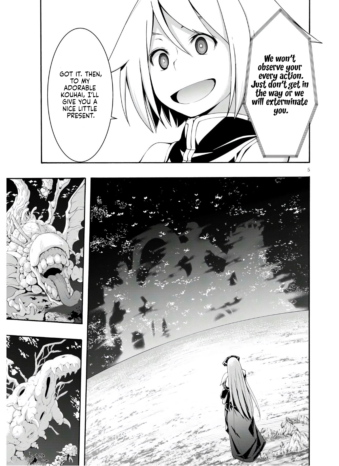 Read Trinity Seven chapter 116 image 5 on Lezhin