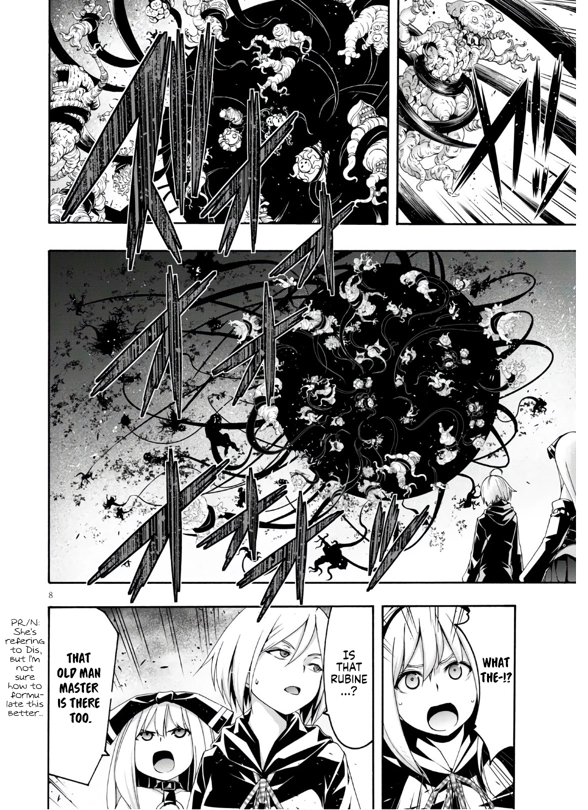 Read Trinity Seven chapter 116 image 8 on Lezhin
