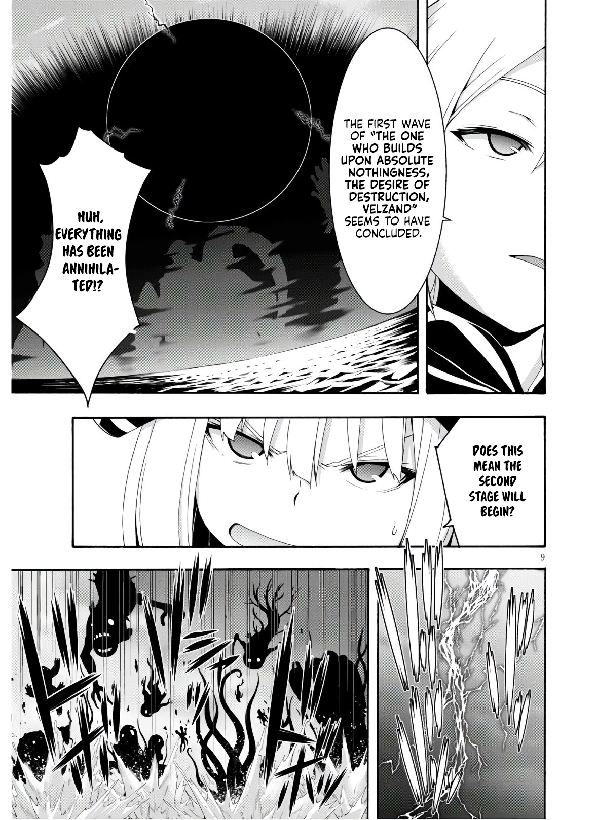 Read Trinity Seven chapter 116 image 9 on Lezhin