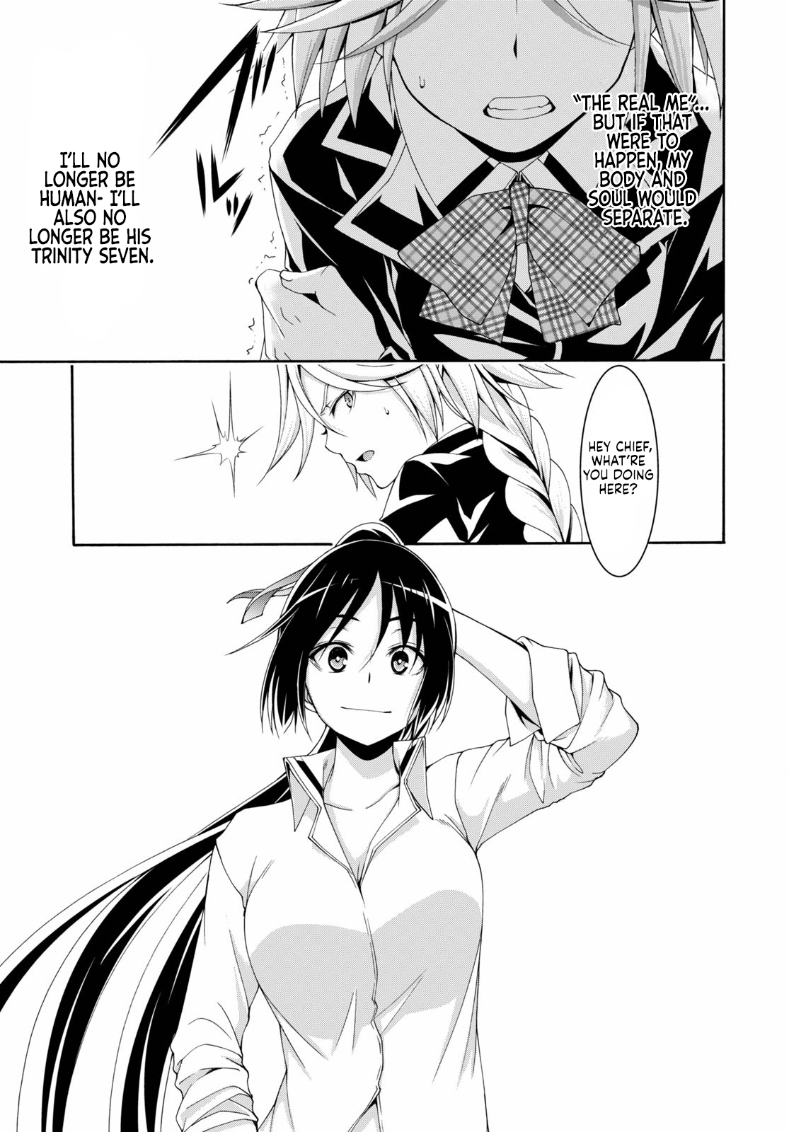 Read Trinity Seven chapter 117 image 11 on Lezhin