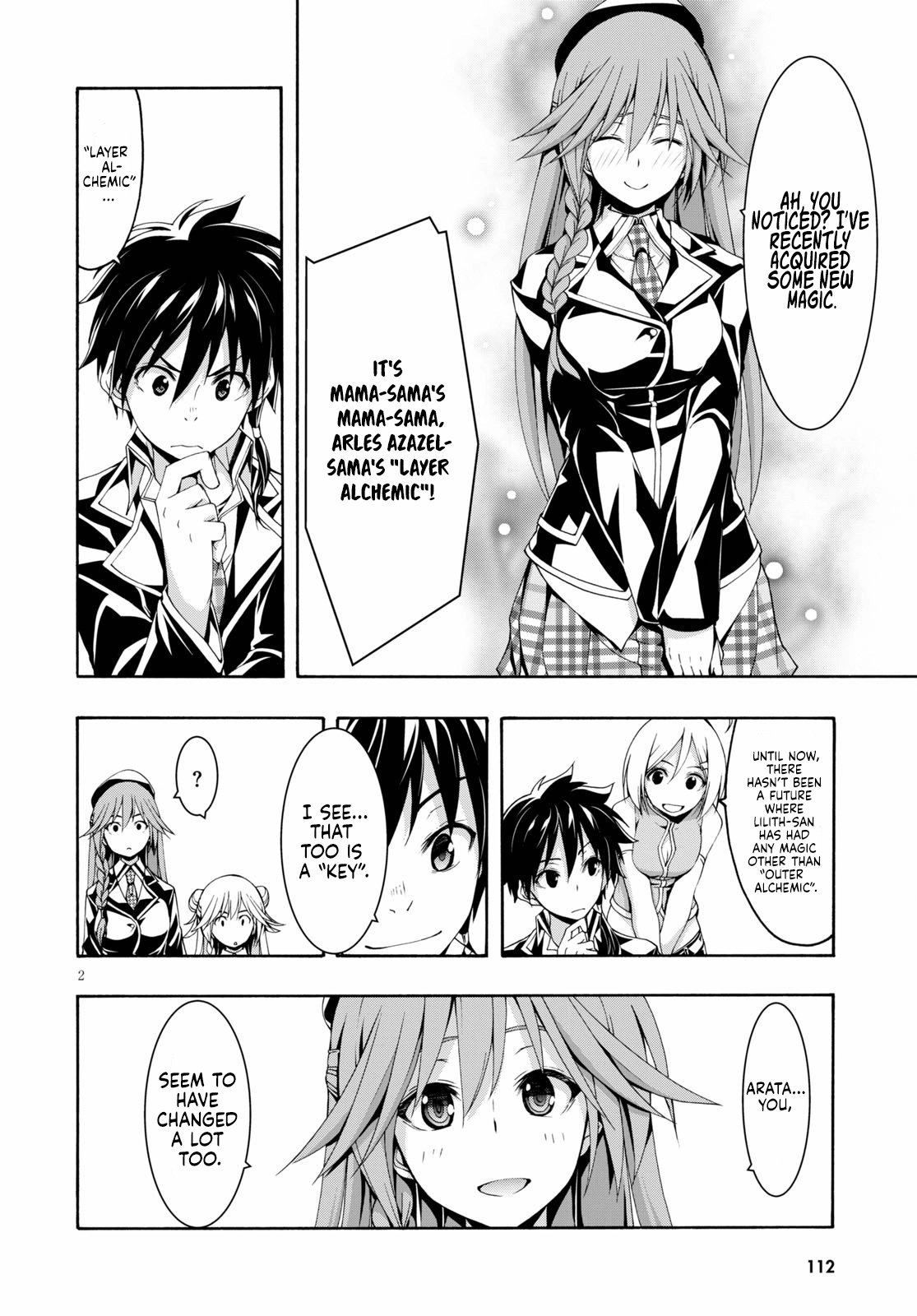 Read Trinity Seven chapter 117 image 2 on Lezhin