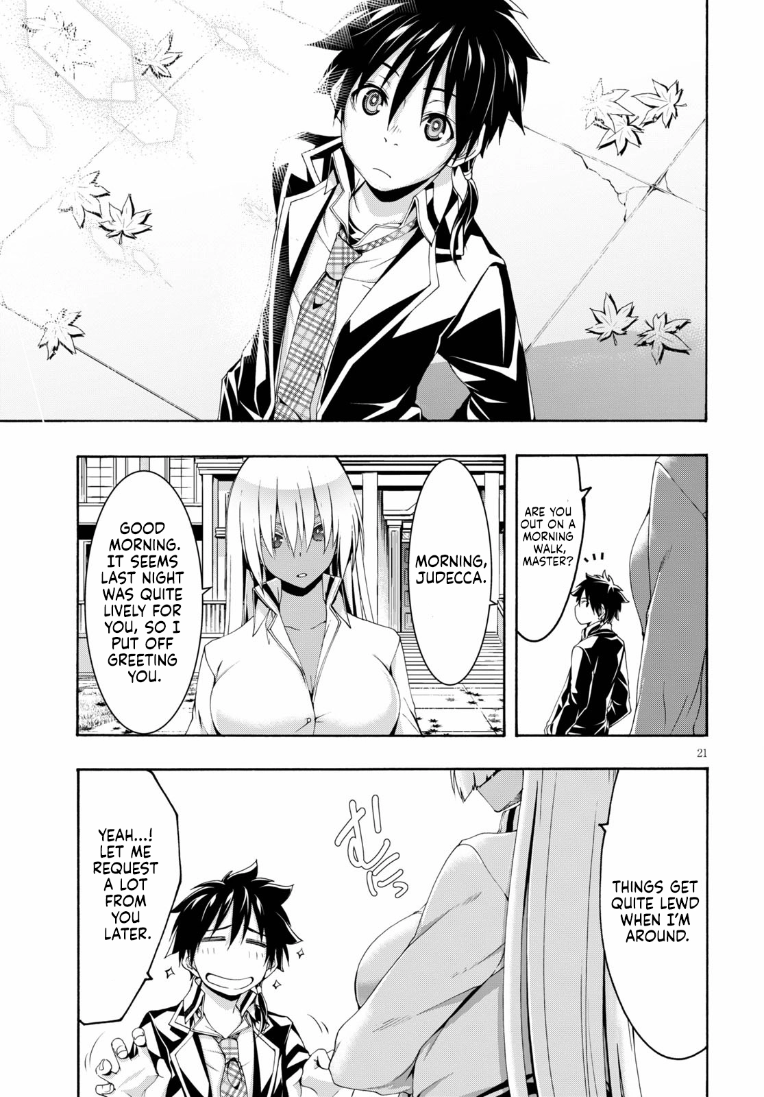Read Trinity Seven chapter 117 image 21 on Lezhin