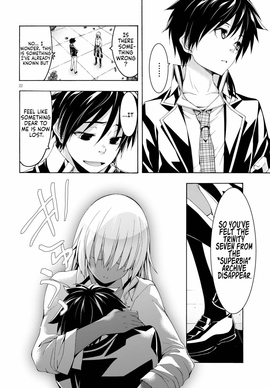 Read Trinity Seven chapter 117 image 22 on Lezhin