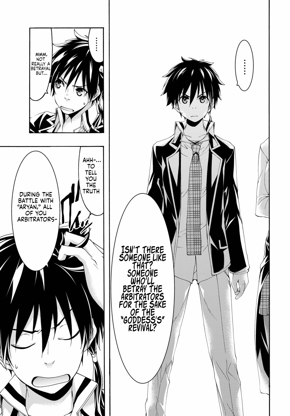 Read Trinity Seven chapter 117 image 28 on Lezhin