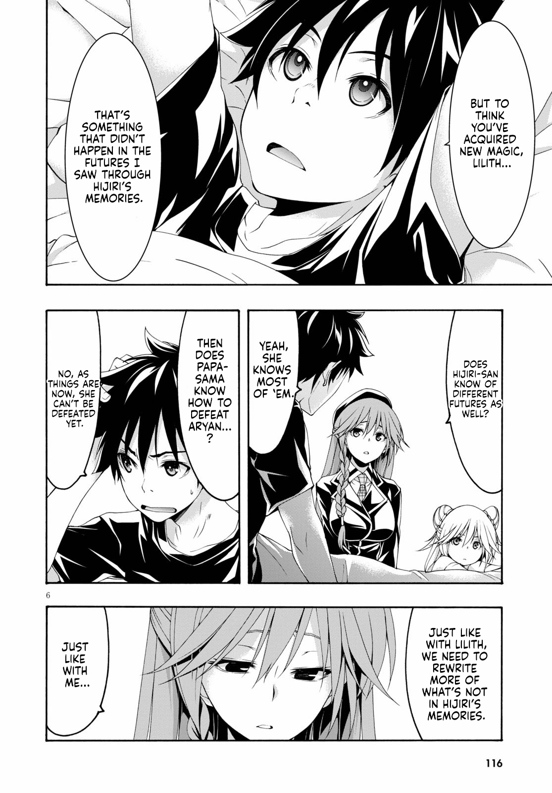 Read Trinity Seven chapter 117 image 6 on Lezhin