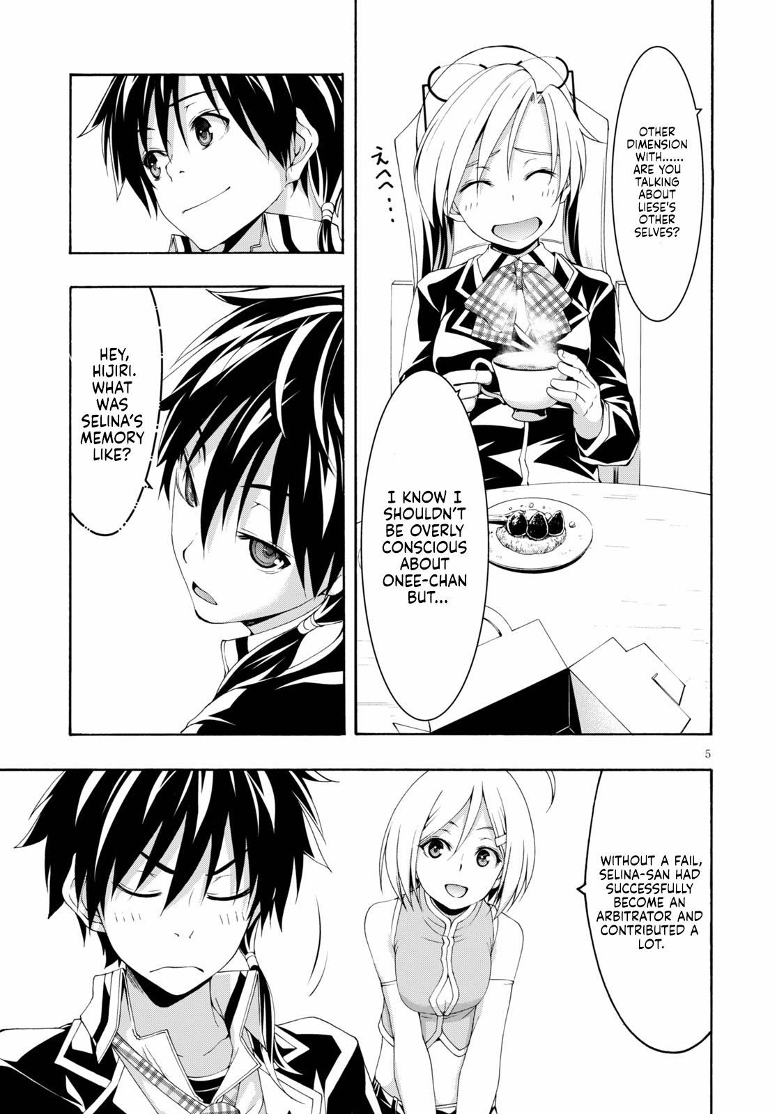 Read Trinity Seven chapter 118 image 5 on Lezhin