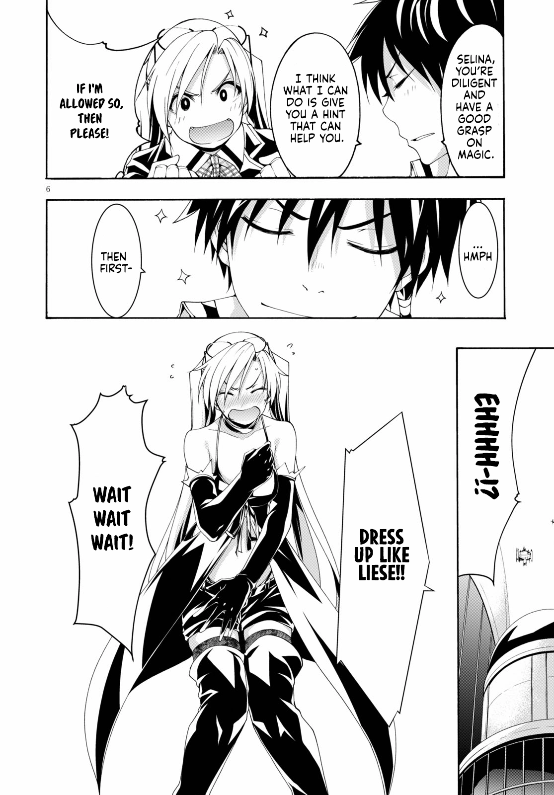 Read Trinity Seven chapter 118 image 6 on Lezhin