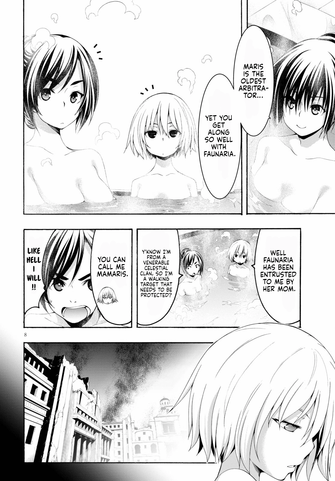 Read Trinity Seven chapter 119 image 8 on Lezhin
