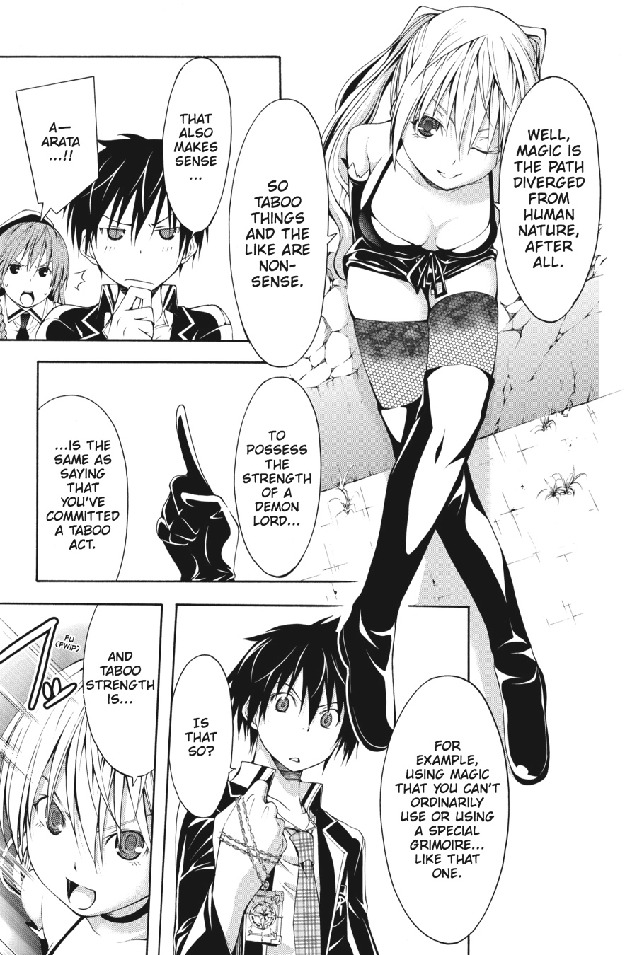 Read Trinity Seven chapter 12 image 10 on Lezhin