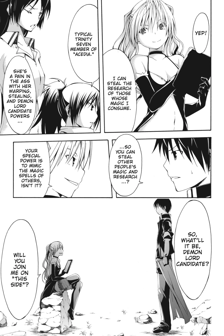 Read Trinity Seven chapter 12 image 20 on Lezhin