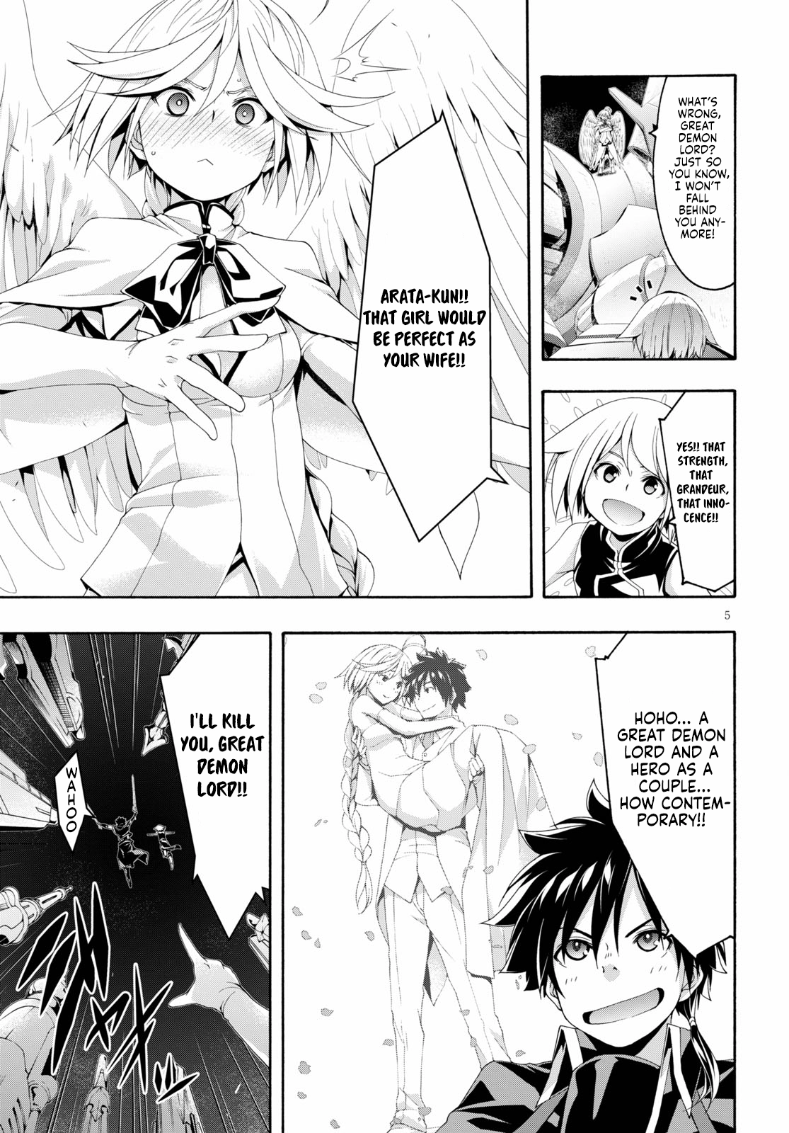 Read Trinity Seven chapter 121 image 5 on Lezhin