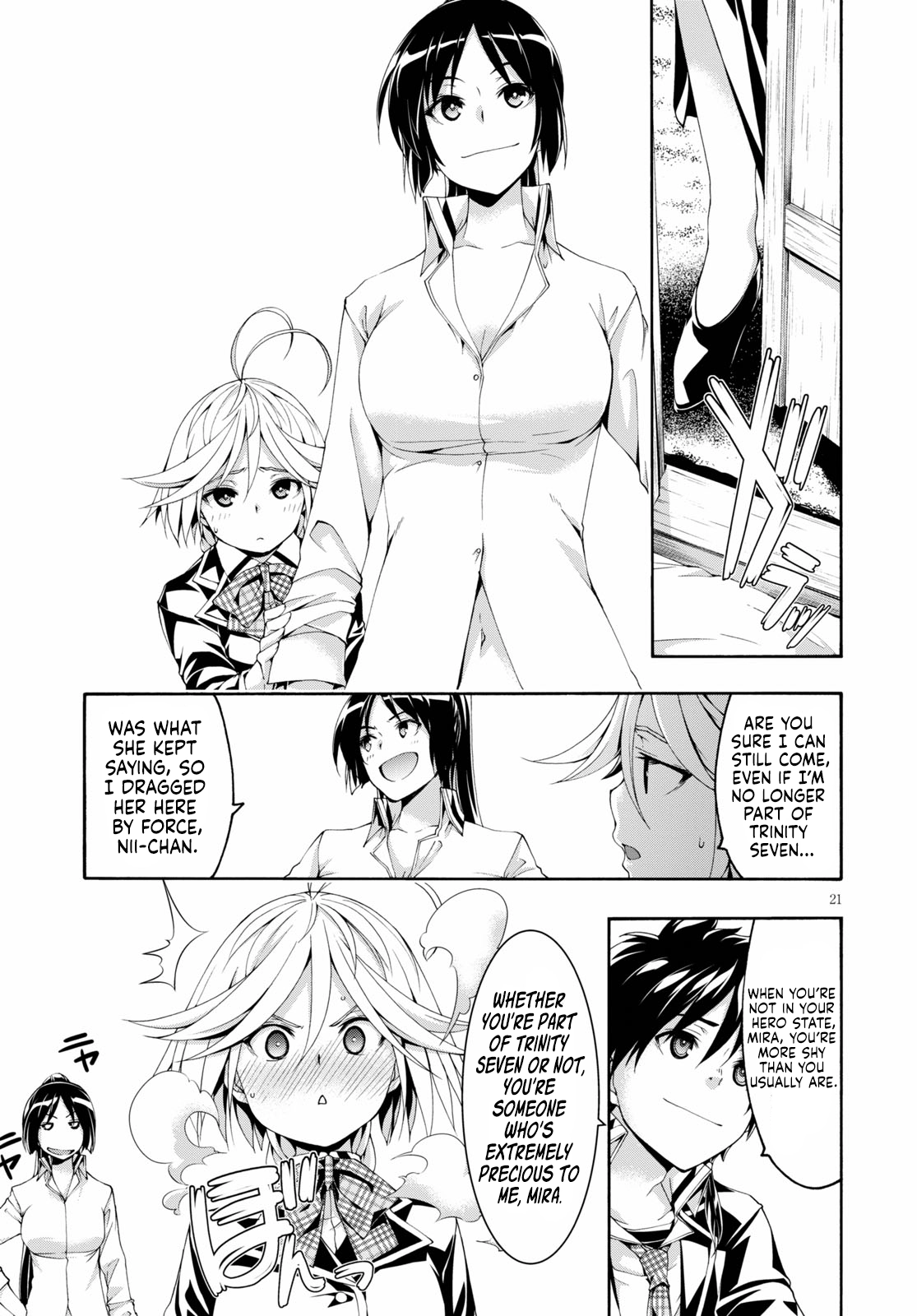 Read Trinity Seven chapter 122 image 22 on Lezhin