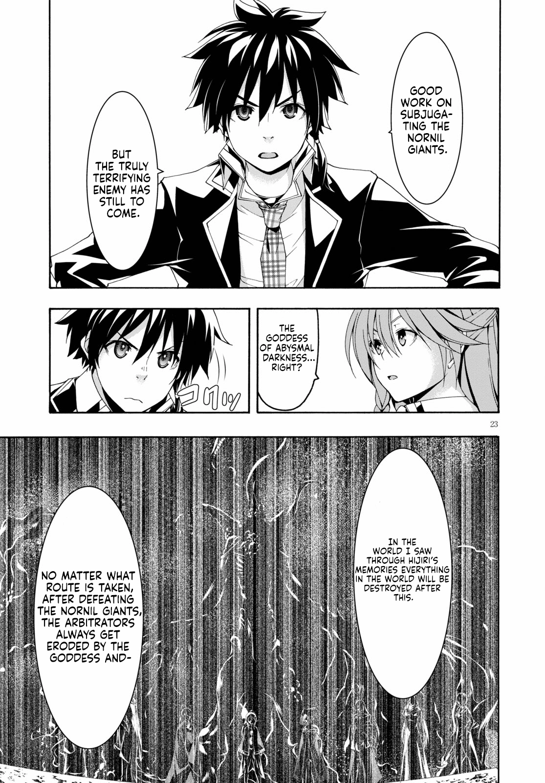 Read Trinity Seven chapter 122 image 24 on Lezhin