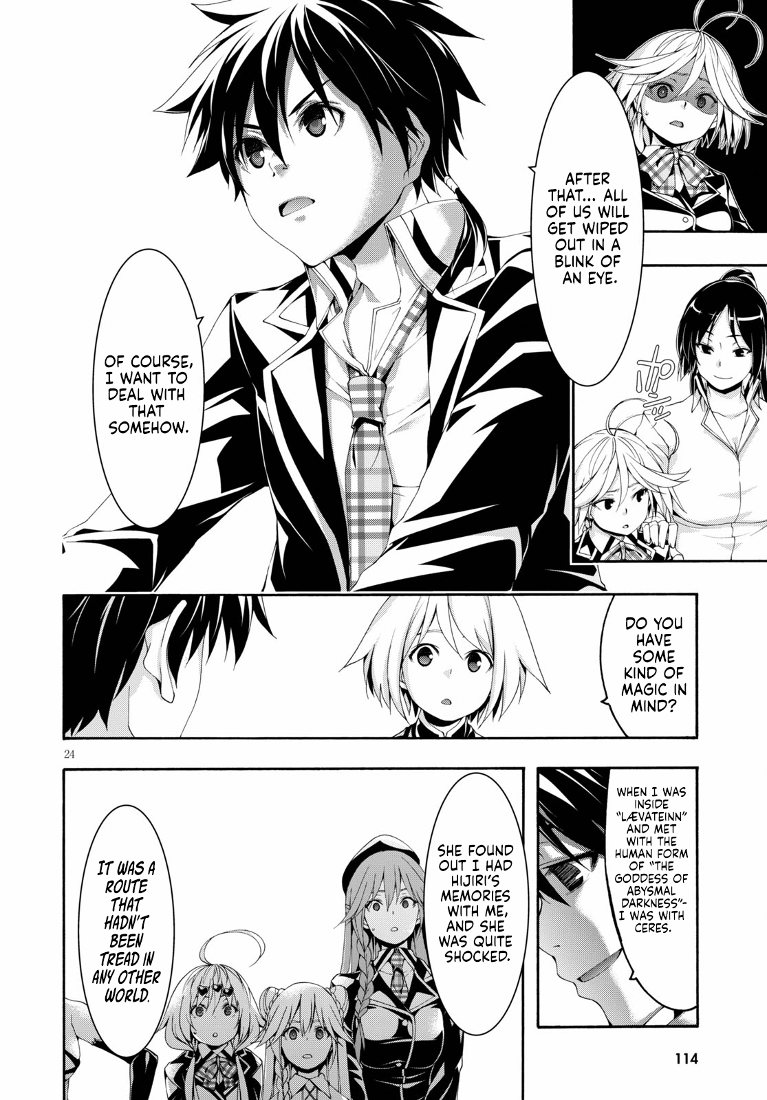 Read Trinity Seven chapter 122 image 25 on Lezhin