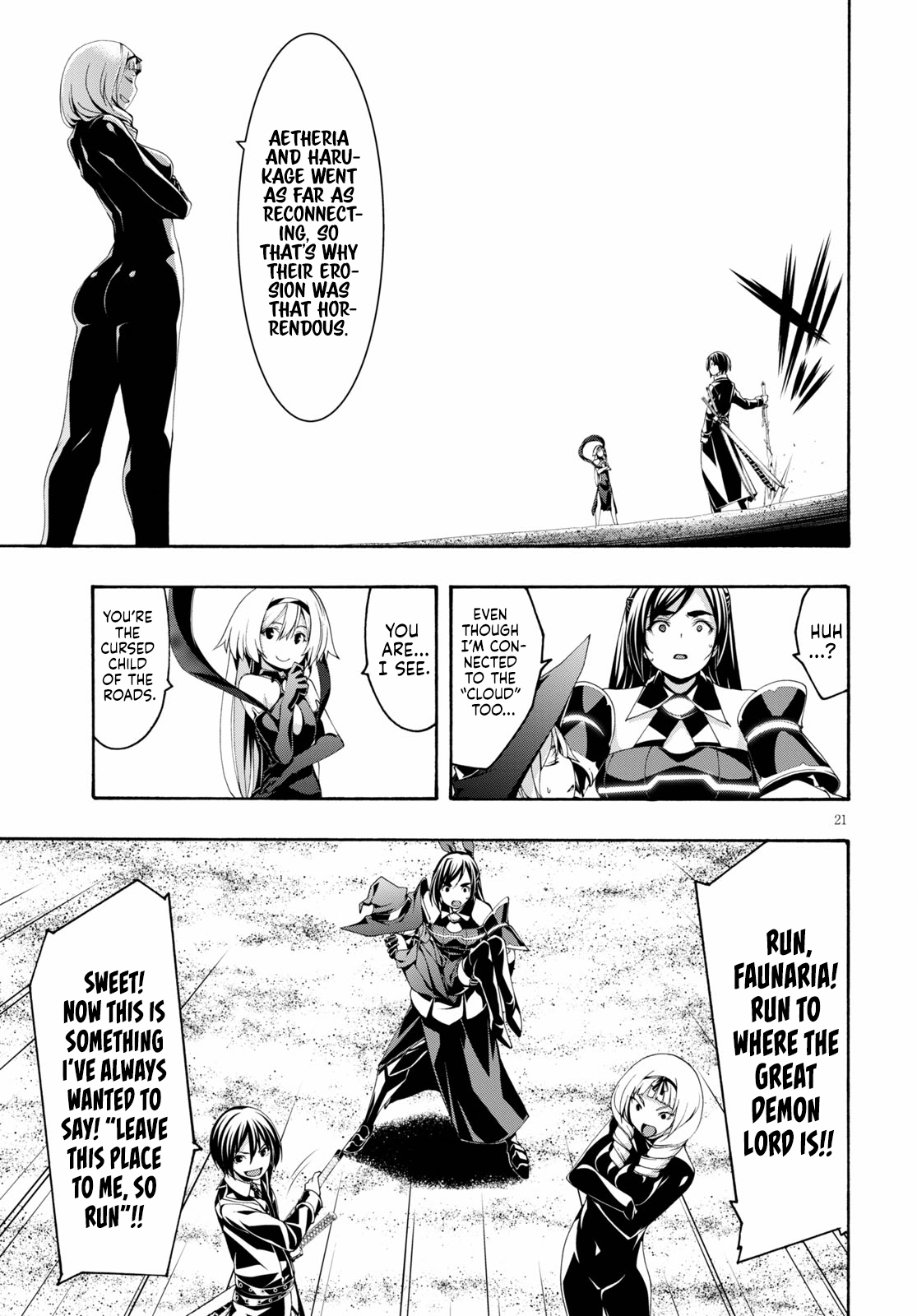 Read Trinity Seven chapter 123 image 22 on Lezhin