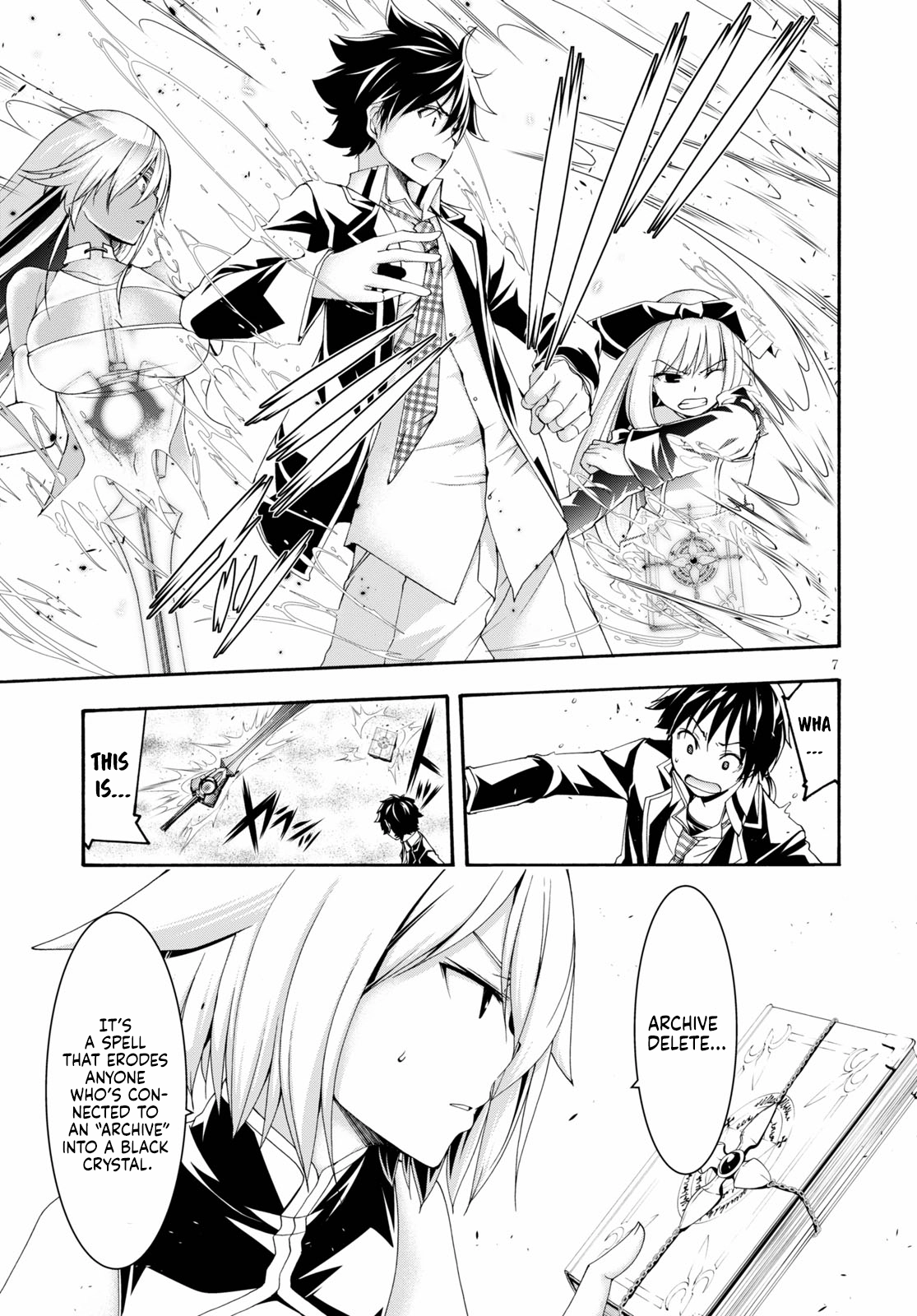 Read Trinity Seven chapter 123 image 8 on Lezhin
