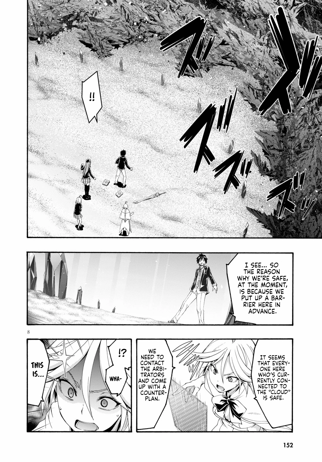 Read Trinity Seven chapter 123 image 9 on Lezhin