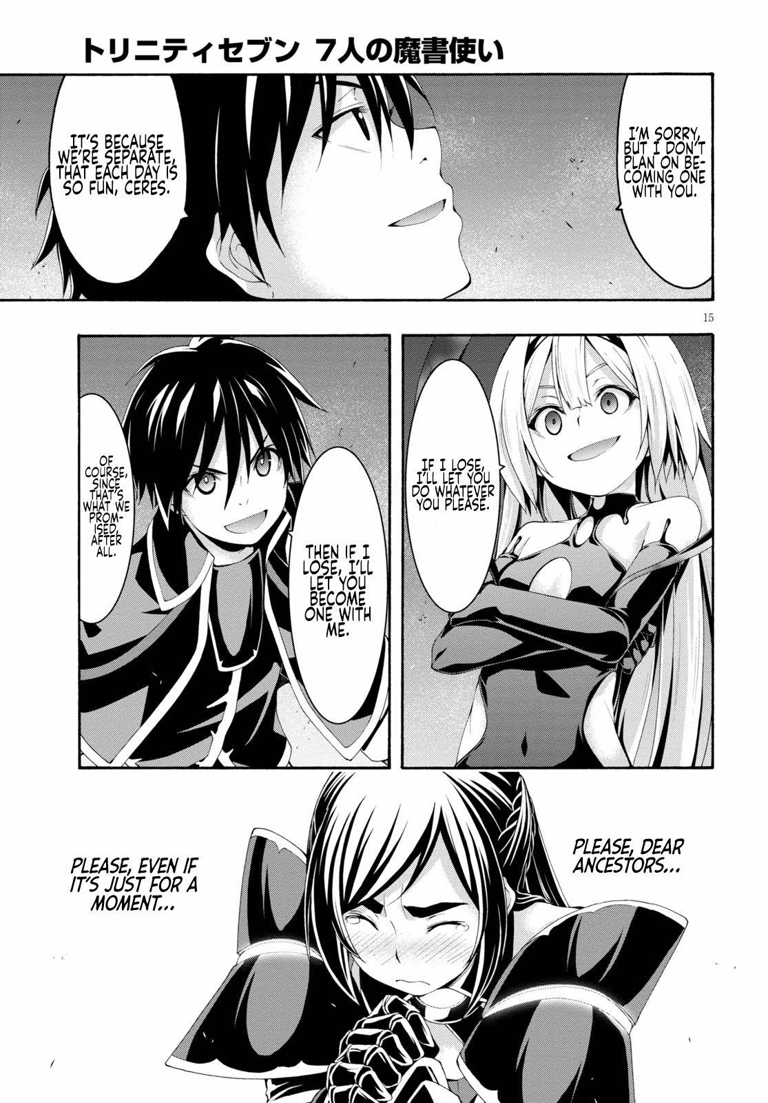 Read Trinity Seven chapter 124 image 16 on Lezhin