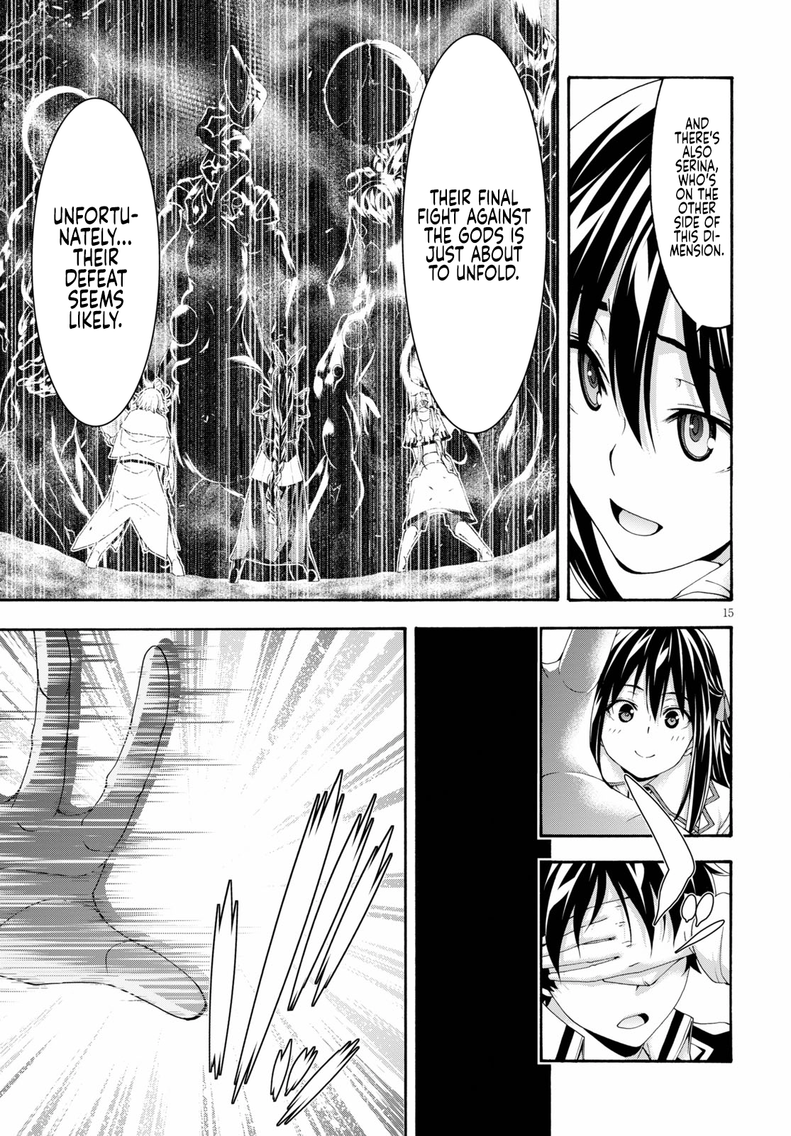 Read Trinity Seven chapter 125 image 16 on Lezhin