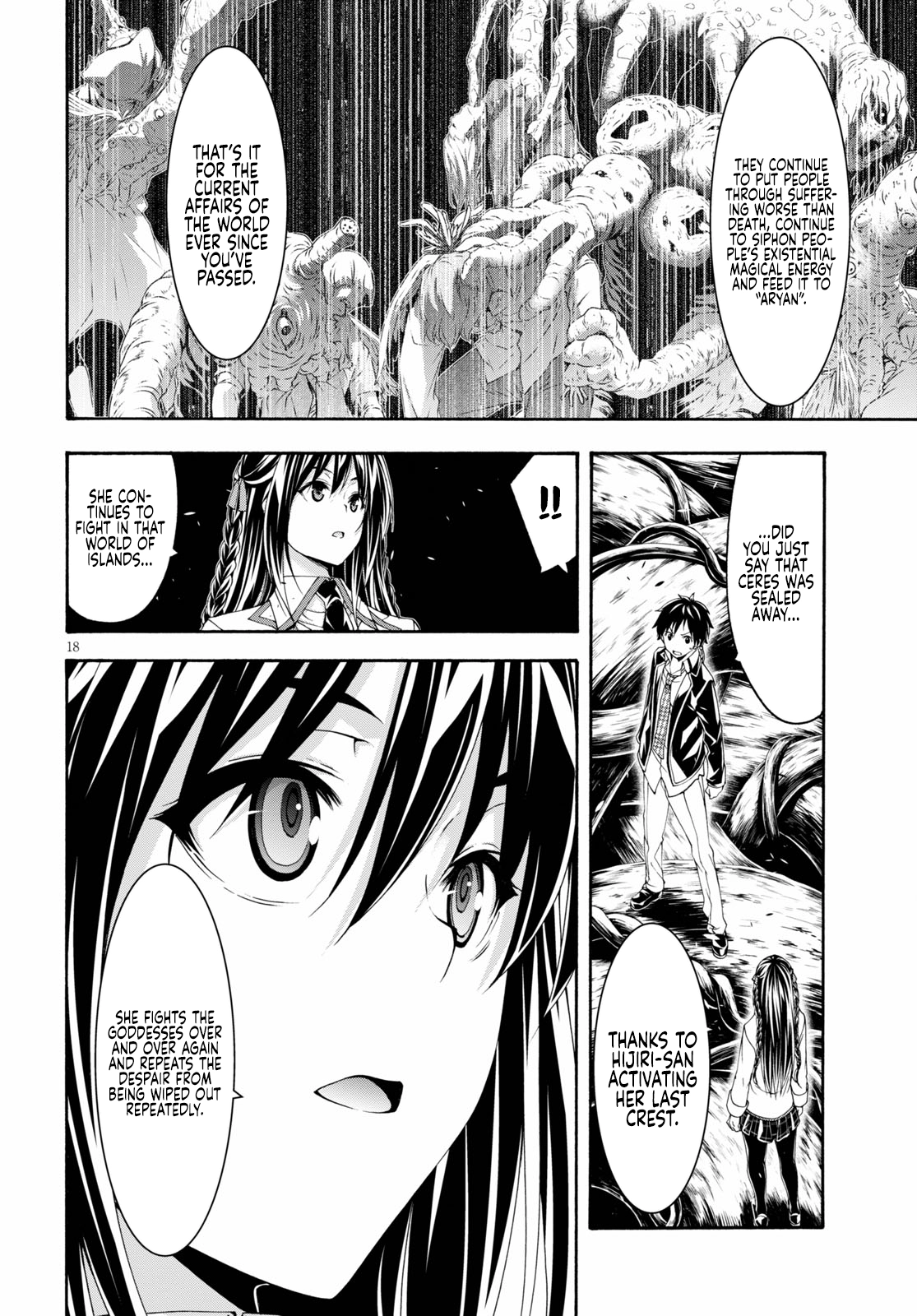 Read Trinity Seven chapter 125 image 18 on Lezhin