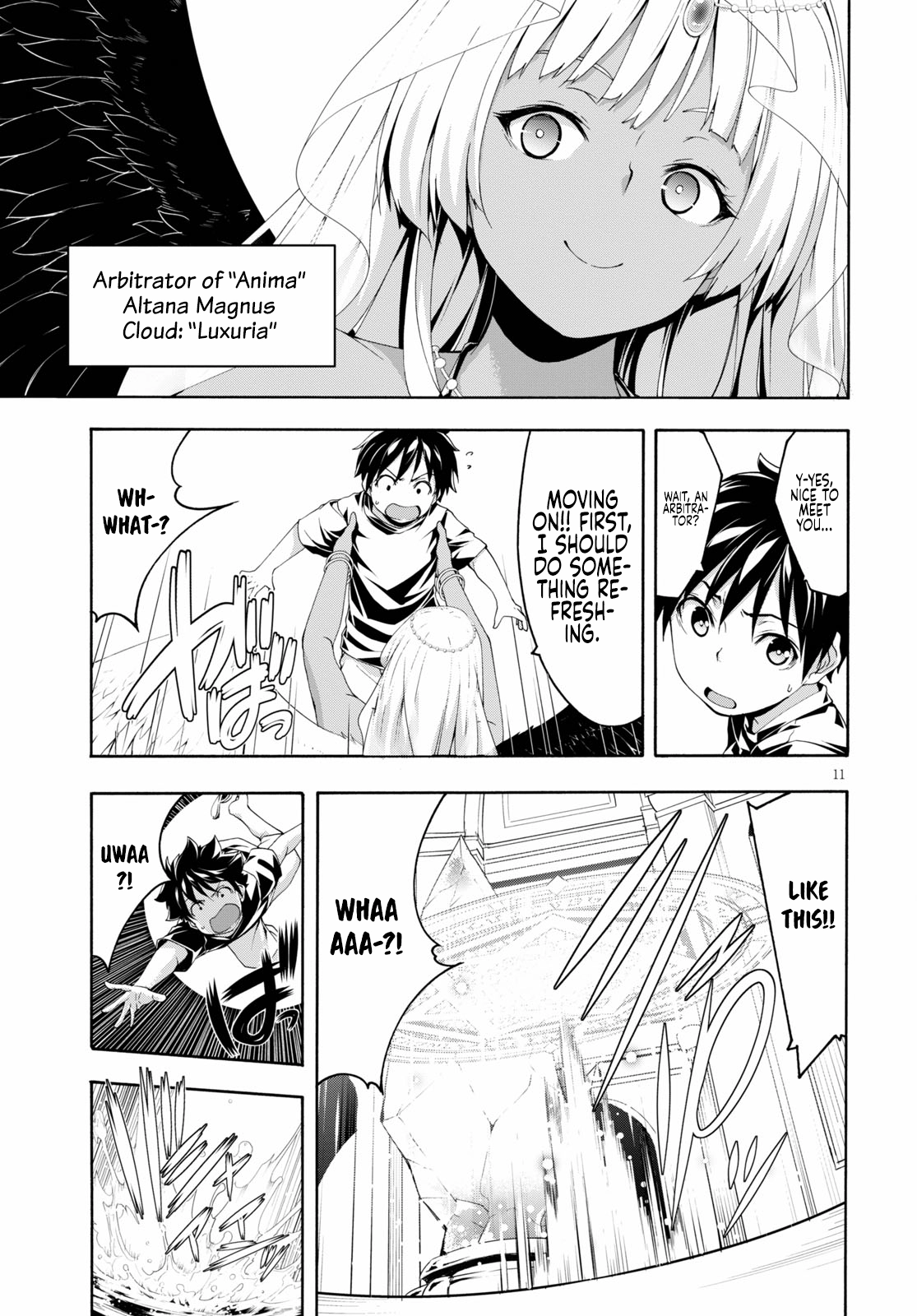 Read Trinity Seven chapter 126 image 12 on Lezhin