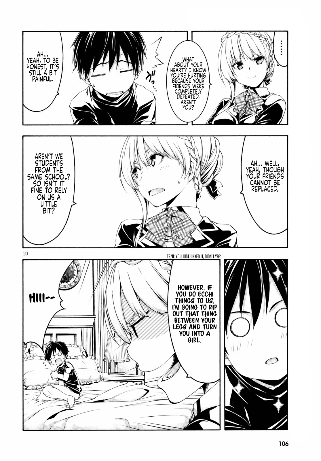 Read Trinity Seven chapter 126 image 20 on Lezhin