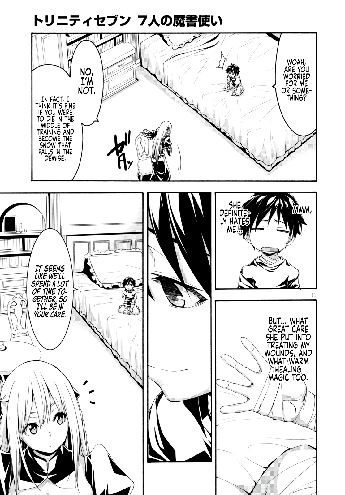 Read Trinity Seven chapter 127 image 12 on Lezhin