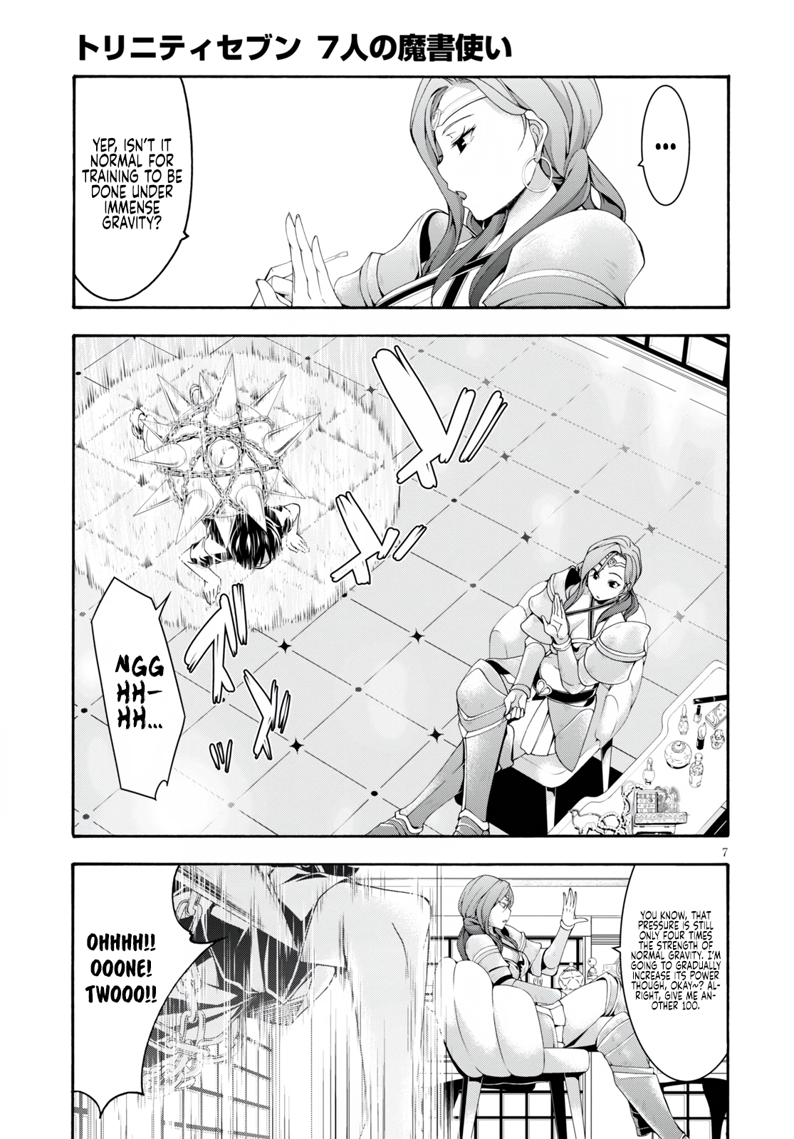 Read Trinity Seven chapter 127 image 8 on Lezhin
