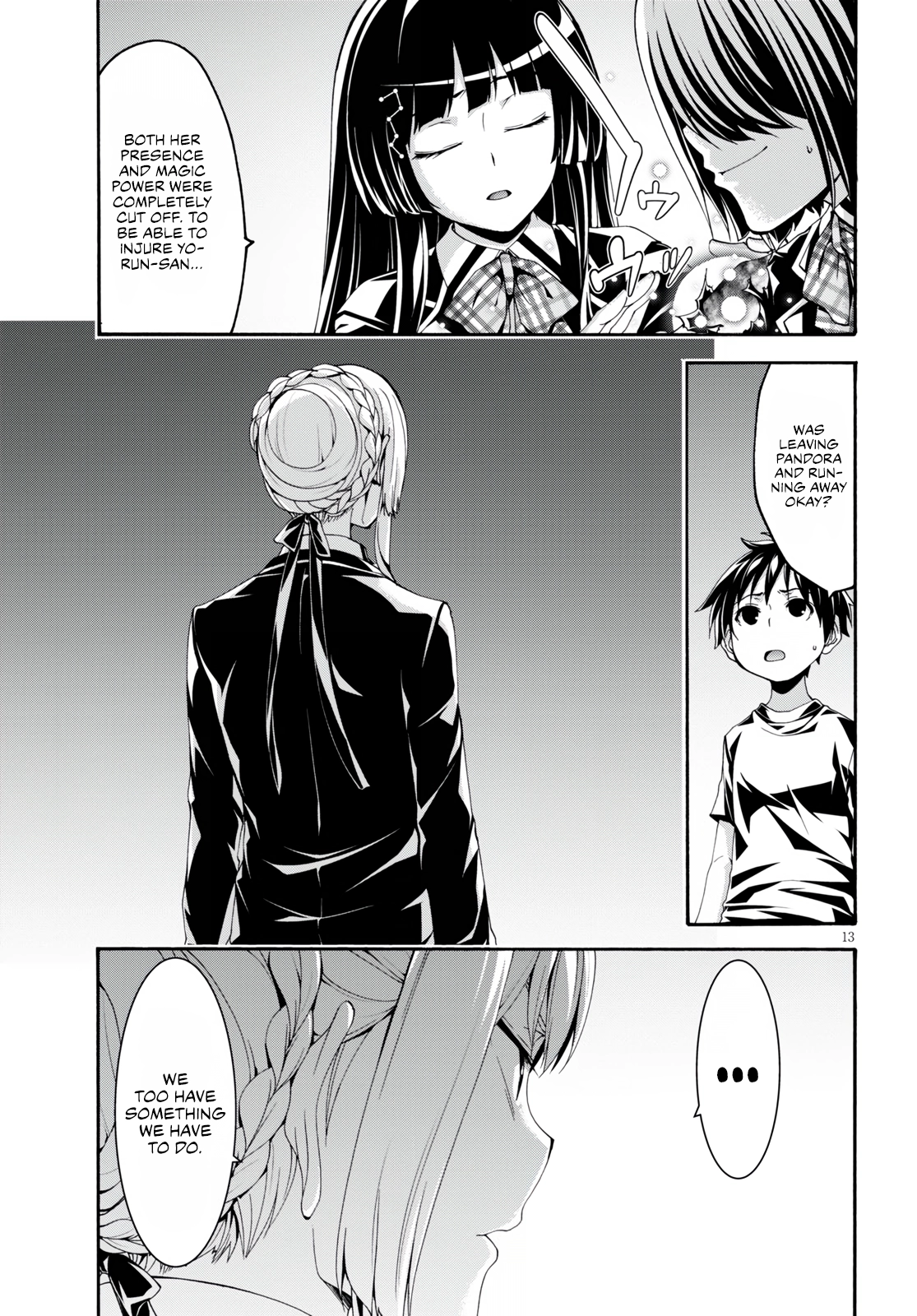 Read Trinity Seven chapter 128 image 14 on Lezhin