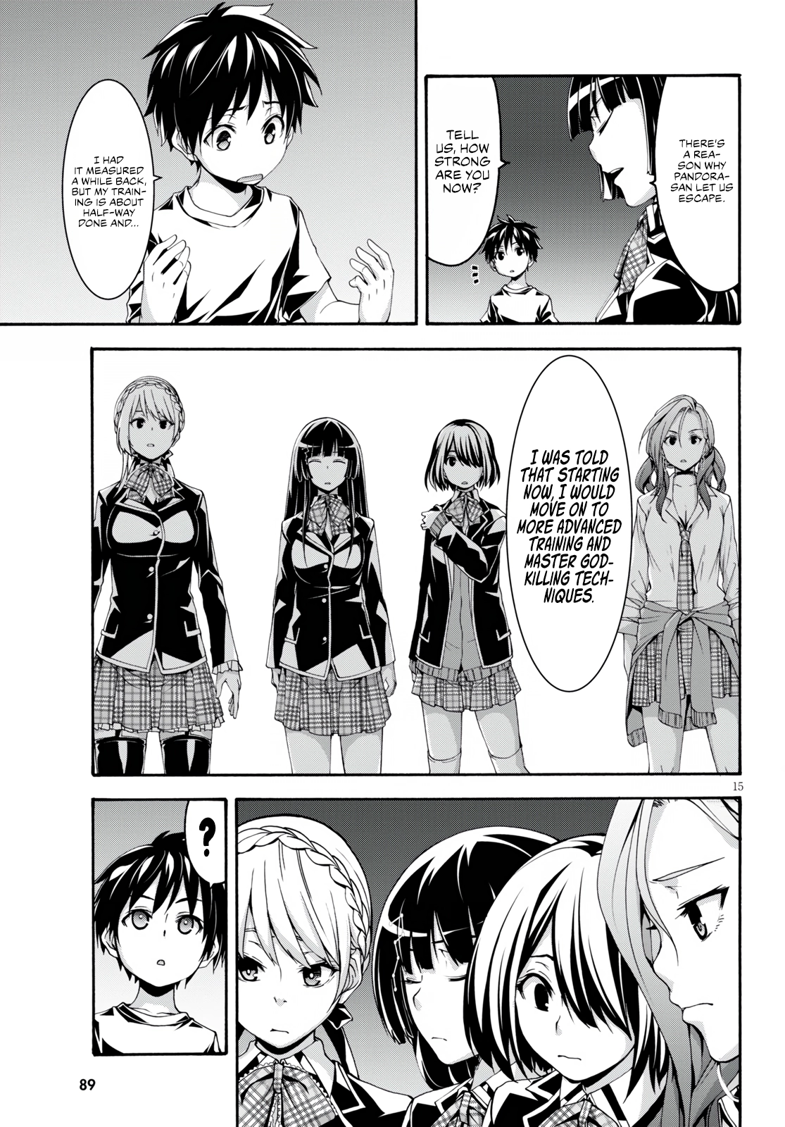 Read Trinity Seven chapter 128 image 16 on Lezhin