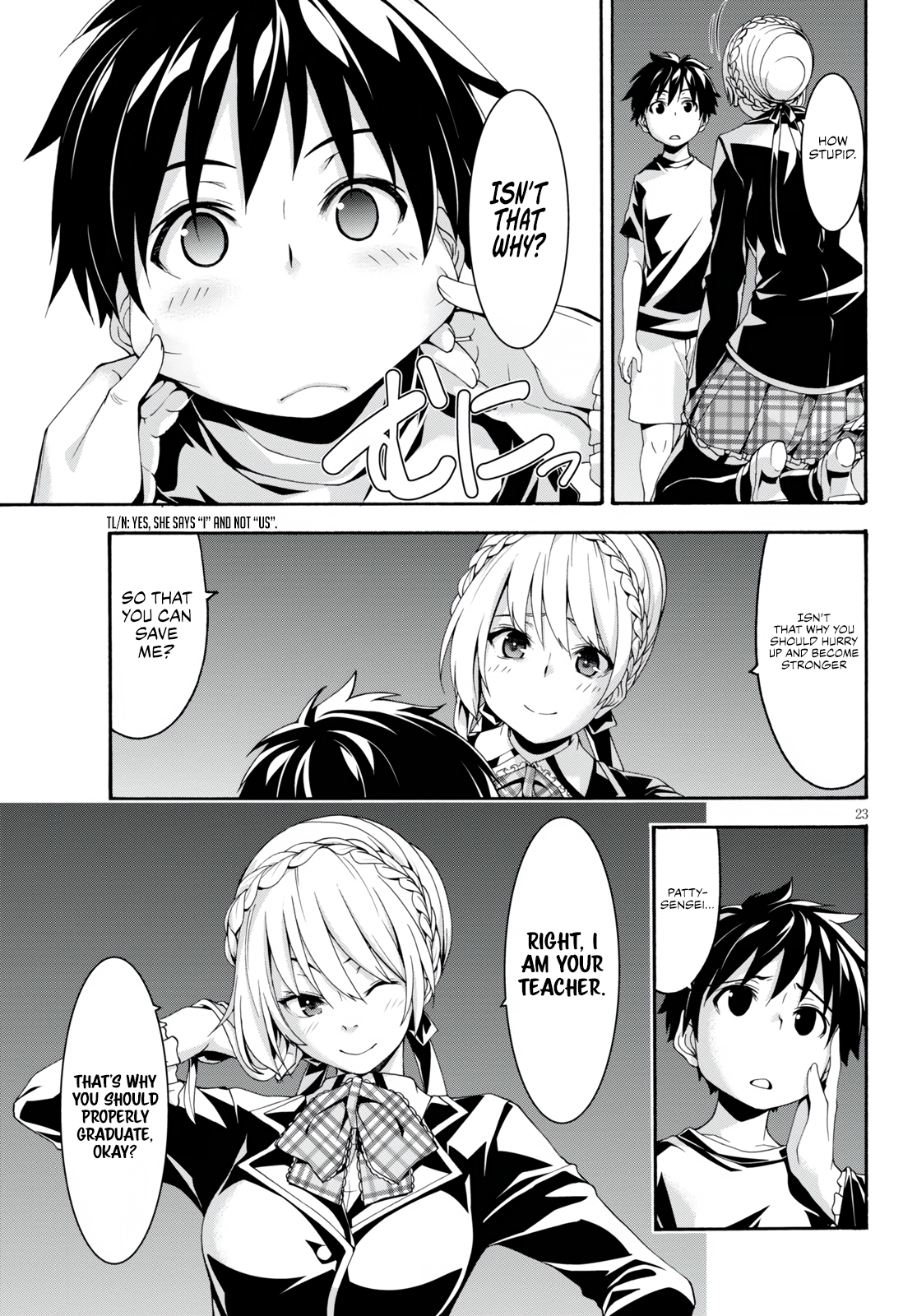 Read Trinity Seven chapter 128 image 24 on Lezhin