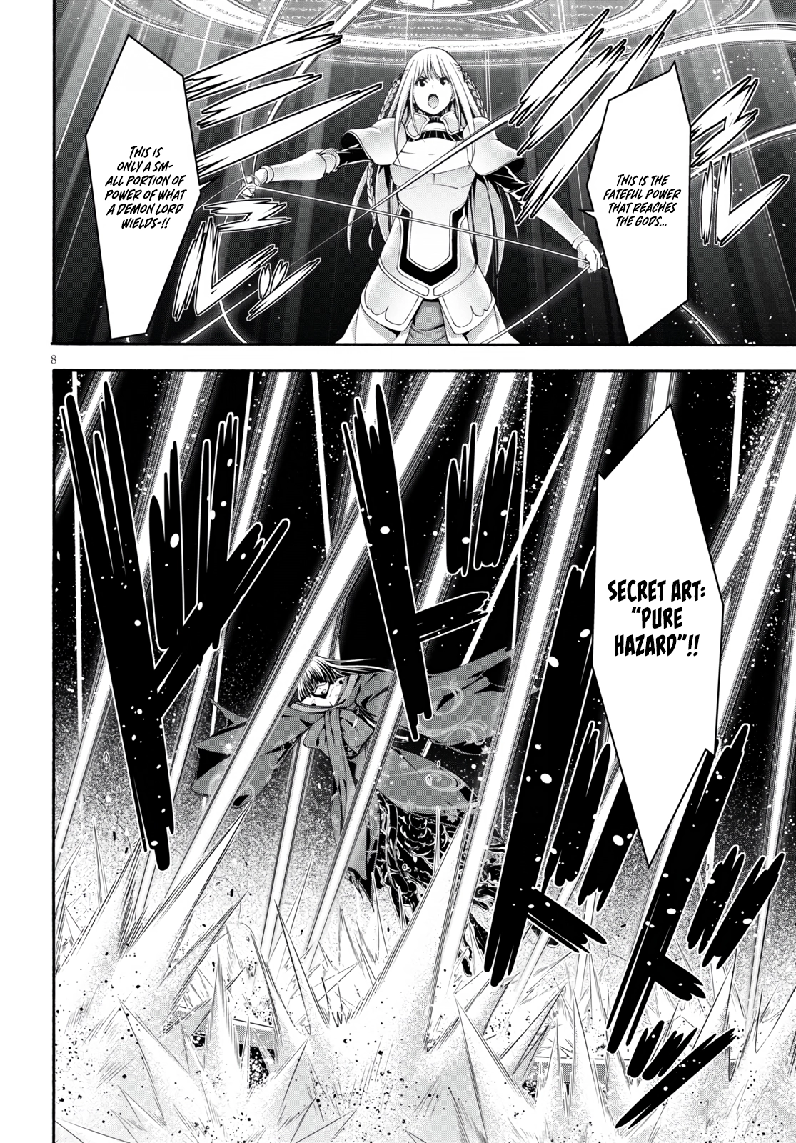 Read Trinity Seven chapter 128 image 9 on Lezhin