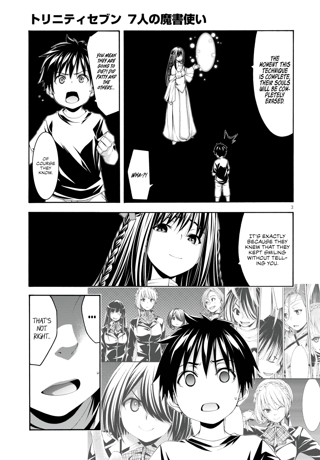 Read Trinity Seven chapter 129 image 4 on Lezhin