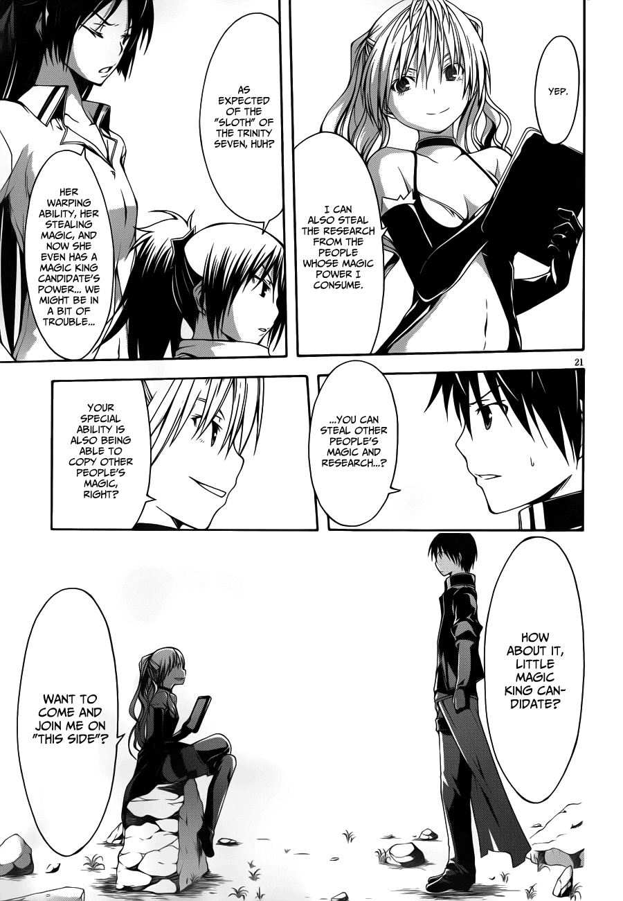 Read Trinity Seven chapter 13 image 19 on Lezhin