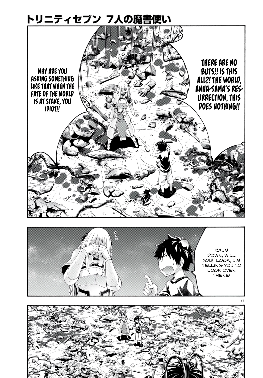 Read Trinity Seven chapter 130 image 17 on Lezhin