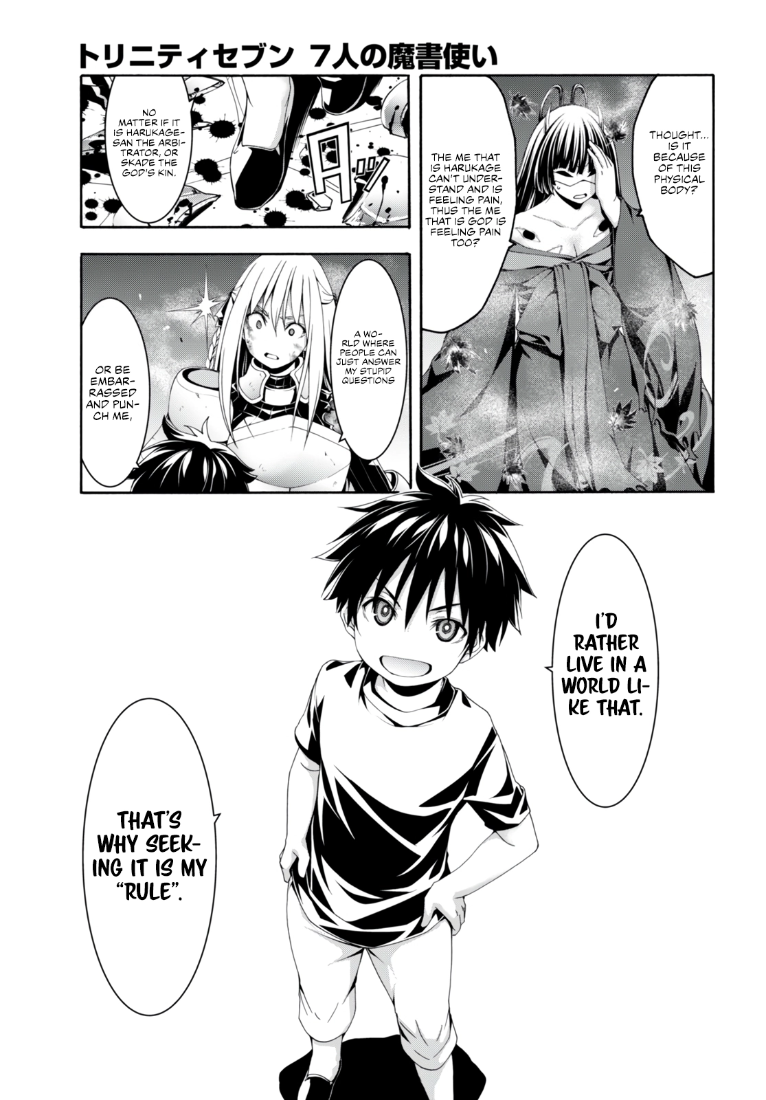 Read Trinity Seven chapter 130 image 21 on Lezhin