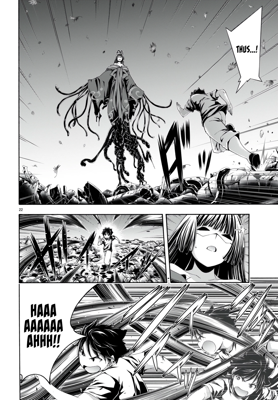 Read Trinity Seven chapter 130 image 22 on Lezhin