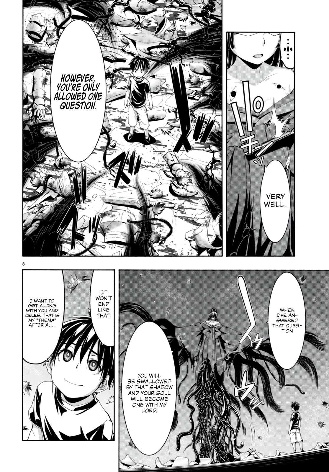 Read Trinity Seven chapter 130 image 9 on Lezhin