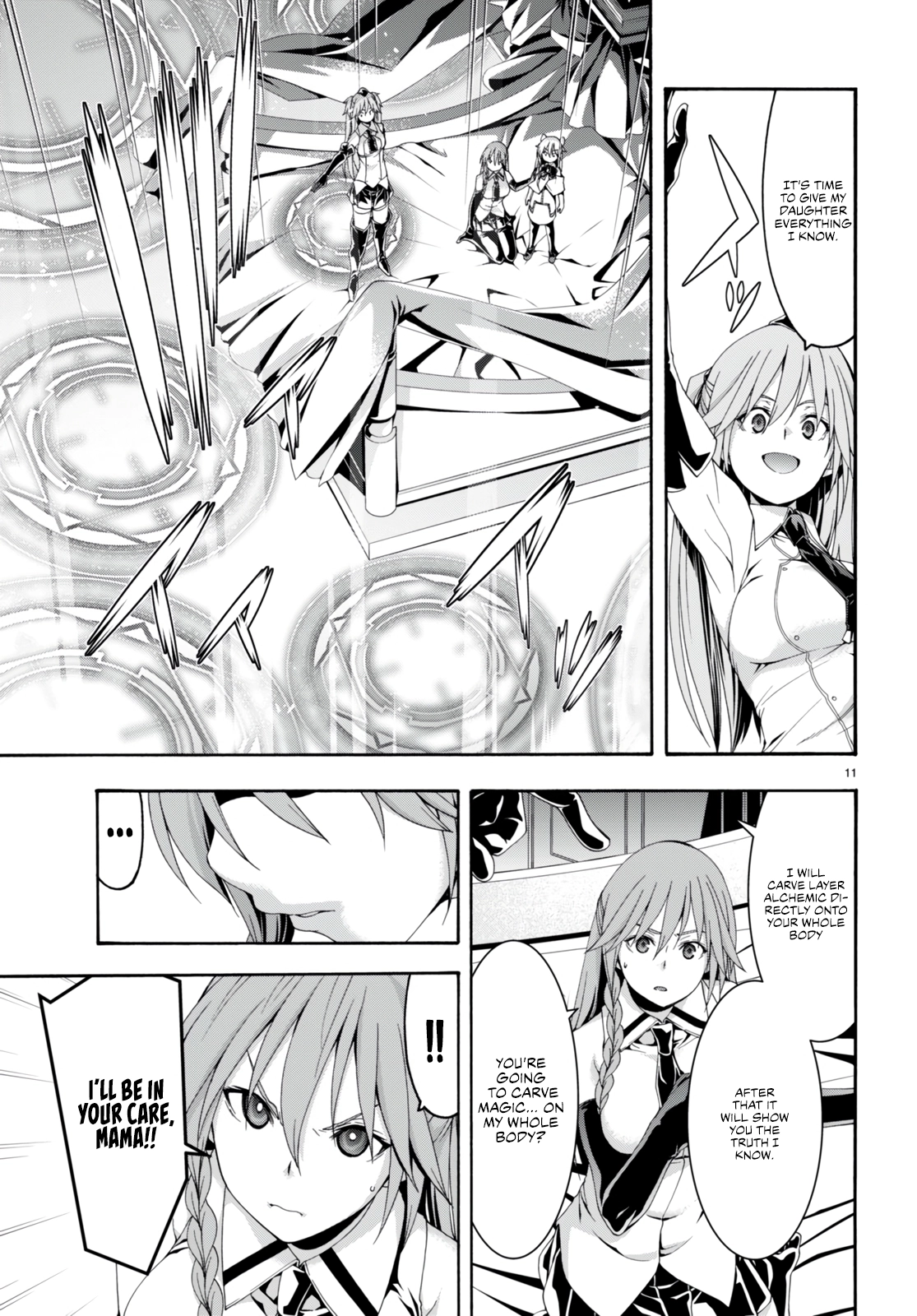 Read Trinity Seven chapter 132 image 13 on Lezhin