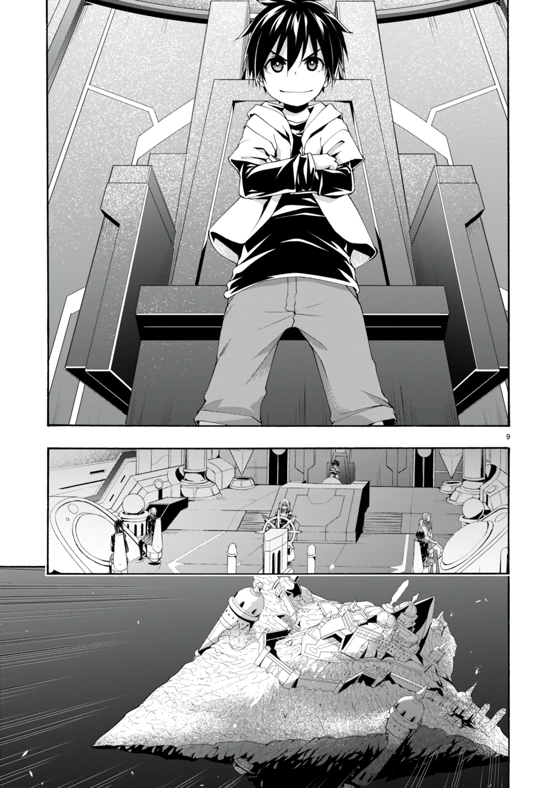 Read Trinity Seven chapter 133 image 10 on Lezhin