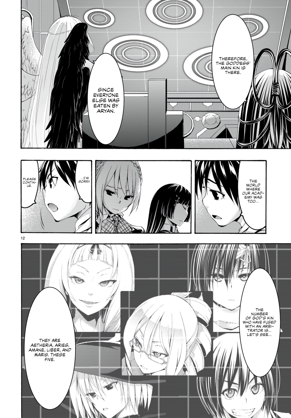 Read Trinity Seven chapter 133 image 13 on Lezhin