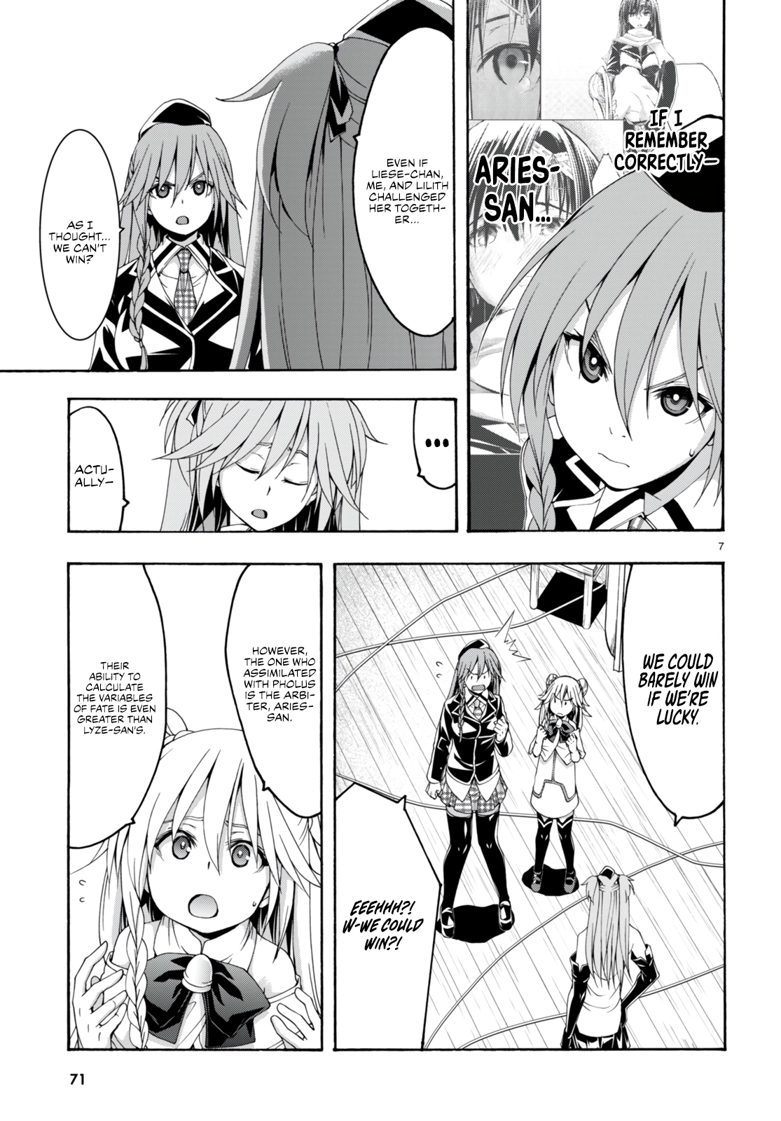 Read Trinity Seven chapter 133 image 8 on Lezhin
