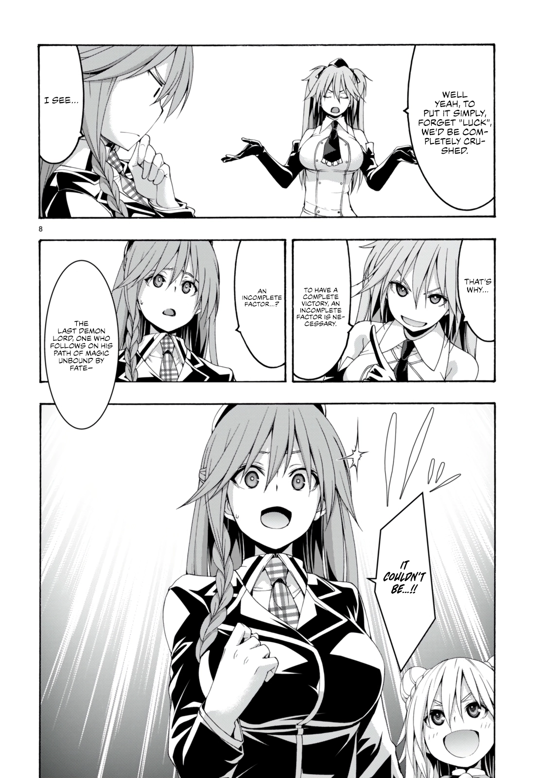 Read Trinity Seven chapter 133 image 9 on Lezhin