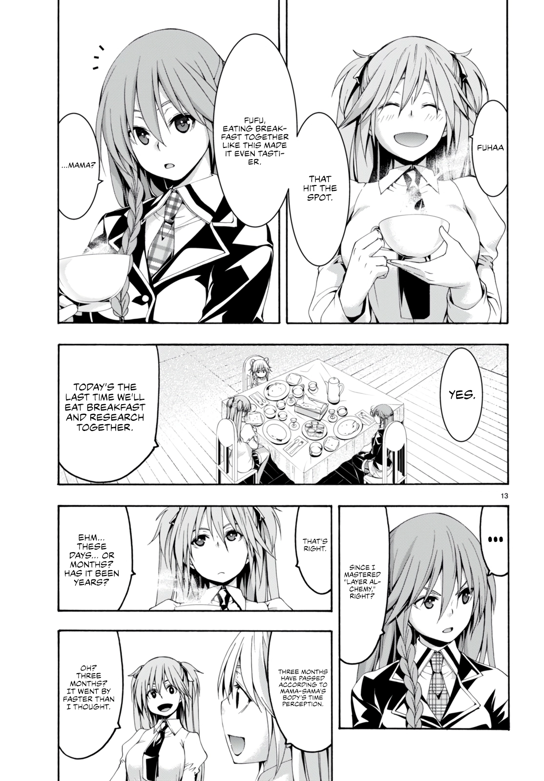 Read Trinity Seven chapter 134 image 13 on Lezhin