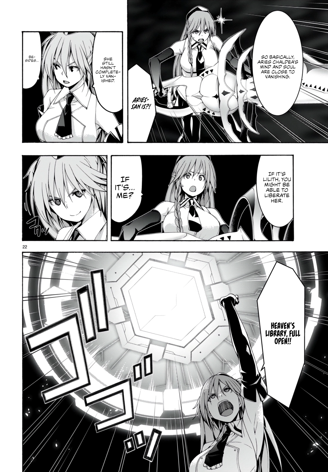 Read Trinity Seven chapter 134 image 21 on Lezhin