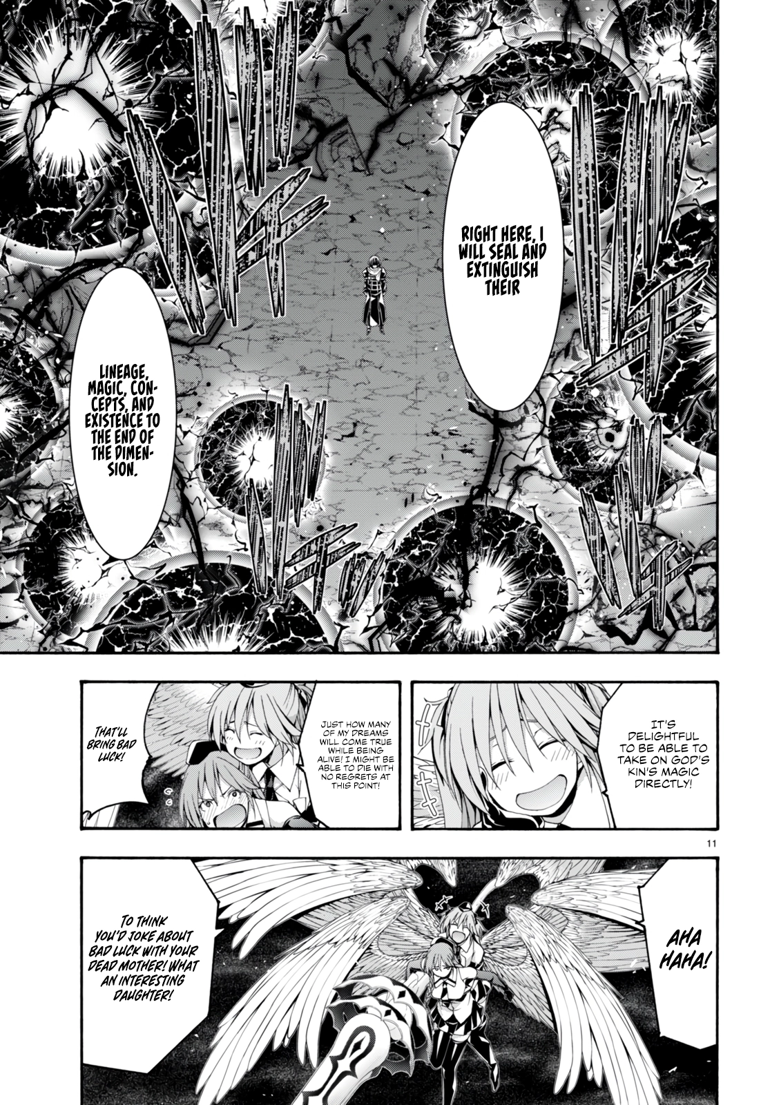 Read Trinity Seven chapter 135 image 11 on Lezhin